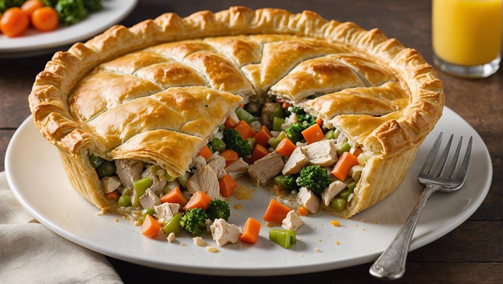 crispy phyllo dough pot pie