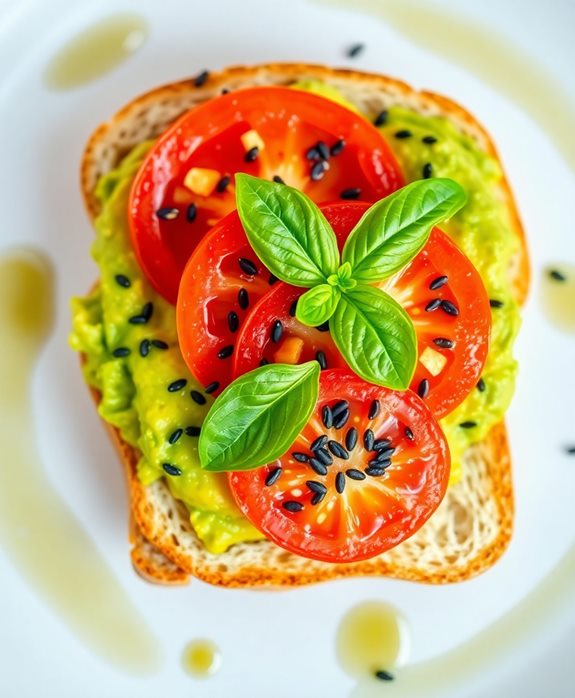 avocado tomato toast recipe