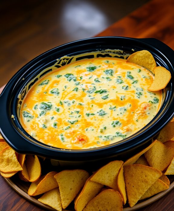 creamy spinach artichoke dip