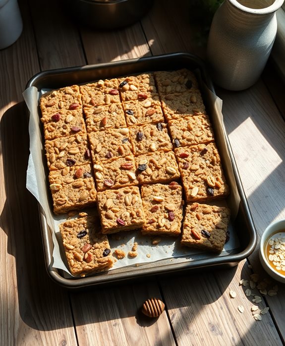 delicious homemade granola bars