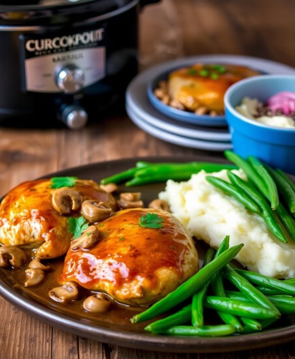 easy crockpot chicken marsala