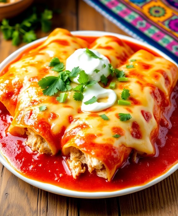 easy slow cooker enchiladas