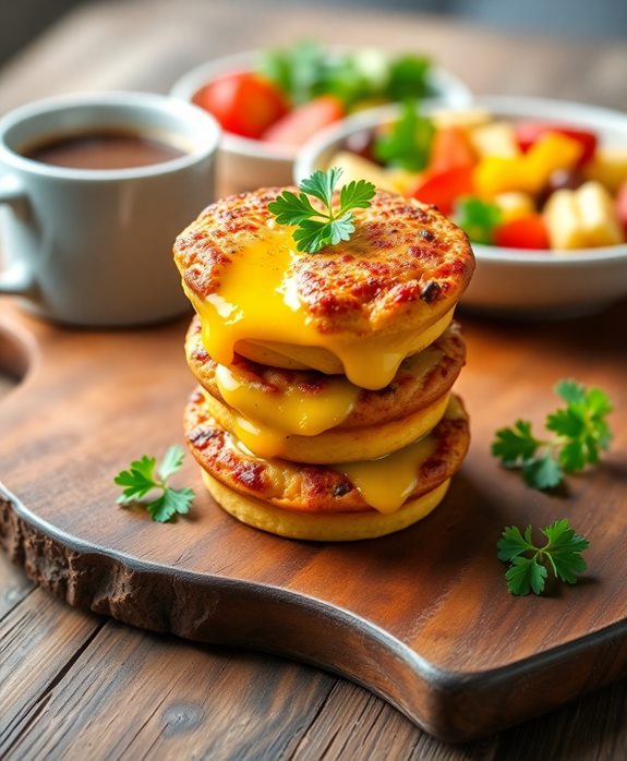 portable sausage egg muffins