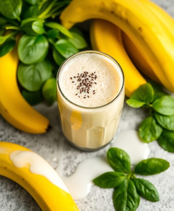 quick healthy banana smoothie