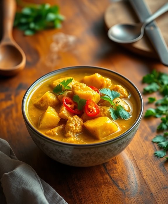 spicy slow cooker curry