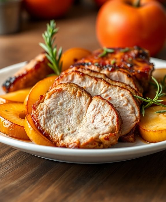 sweet savory pork apples