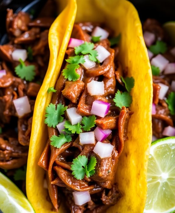 tender juicy beef tacos