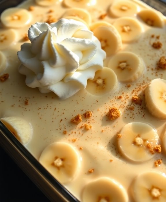 creamy banana pudding delight