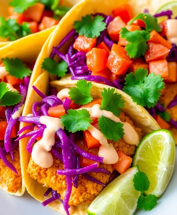 crispy fish tacos delight