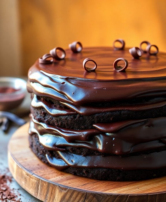 decadent chocolate cake recipe