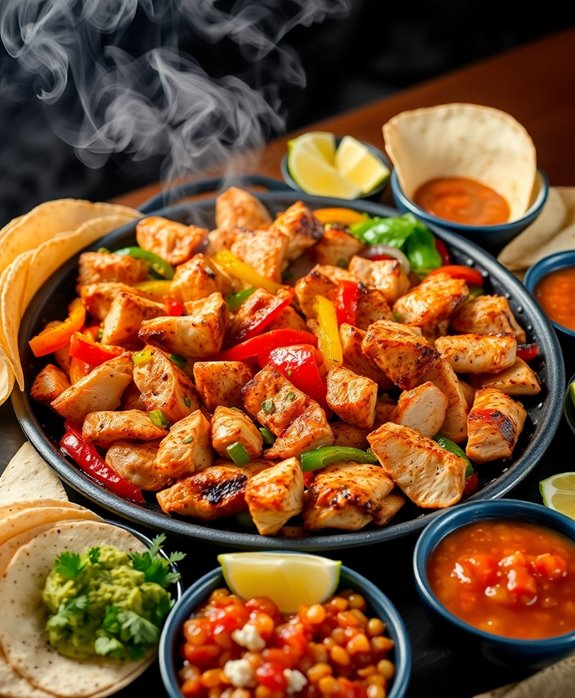 delicious chicken fajitas recipe