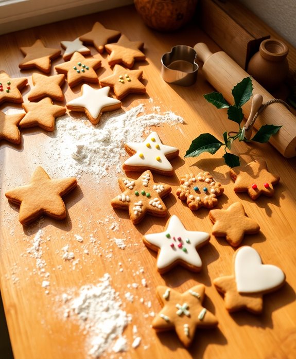 delicious holiday gingerbread cookies