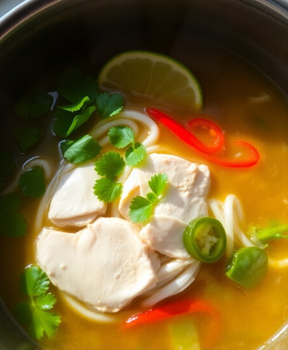 delicious vietnamese chicken soup