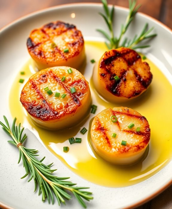 elegant grilled scallops recipe