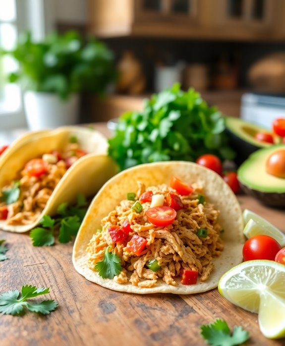 flavorful slow cooker tacos