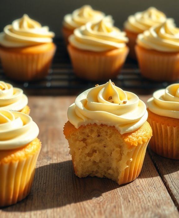 fluffy vanilla cupcakes recipe