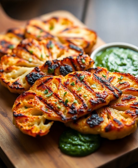 healthy grilled cauliflower steaks