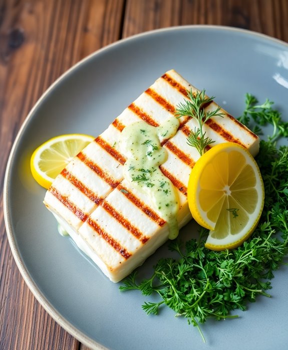 healthy grilled halibut recipe