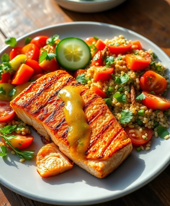 healthy grilled salmon recipe