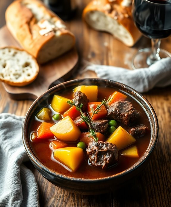 hearty beef potato stew