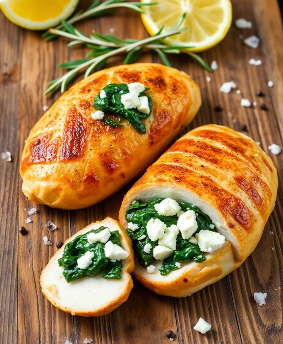 high protein spinach chicken recipe