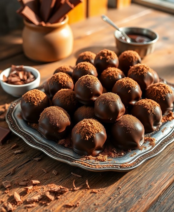 indulgent homemade chocolate truffles