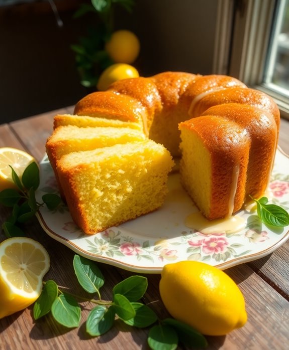 moist citrus lemon pound