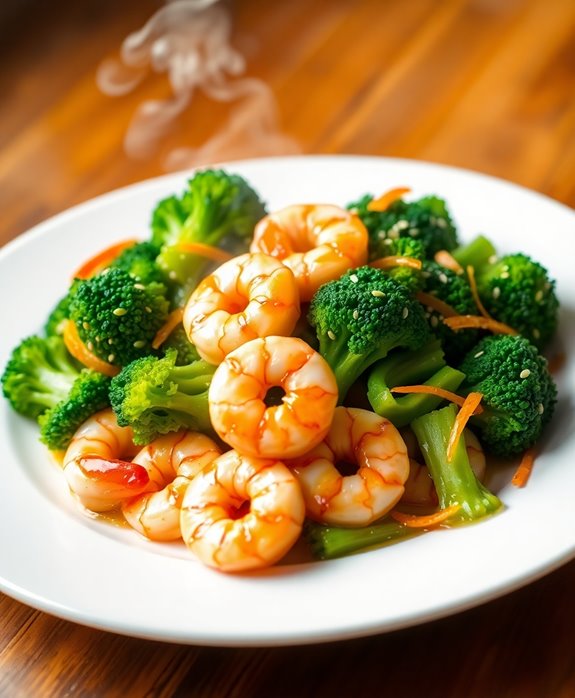 quick healthy shrimp stir fry