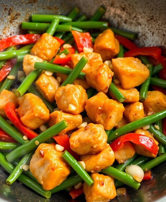 quick nutritious chicken stir fry