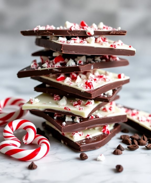 refreshing chocolate peppermint treat