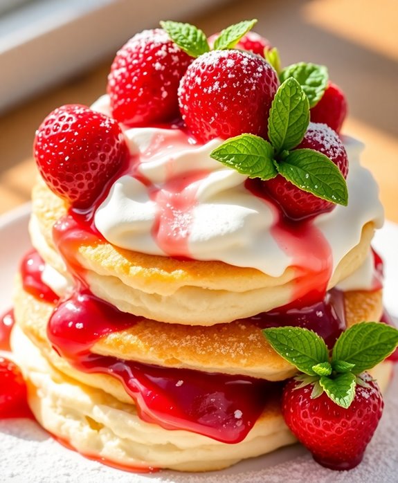 refreshing strawberry shortcake delight