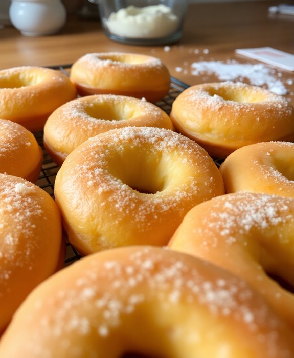 soft and sugary donuts