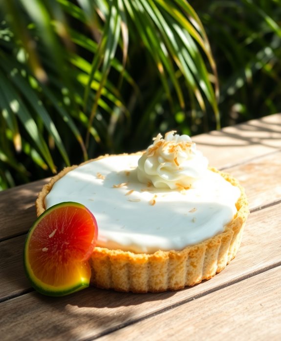 tropical creamy coconut delight