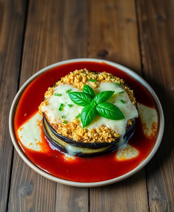 vegetarian eggplant parmesan recipe