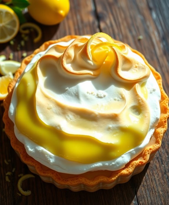 zesty sweet lemon meringue